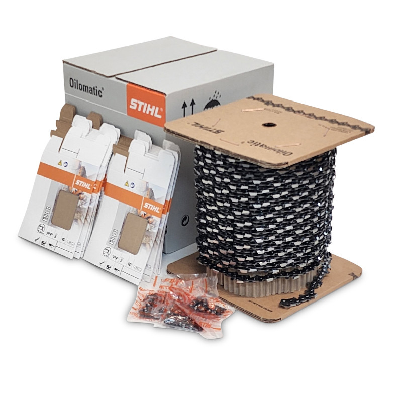 Active slide of Stihl Picco Micro Mini 3 (PM3), 50ft reel Chainsaw Chain, 3/8 Mini / Picco 0.043