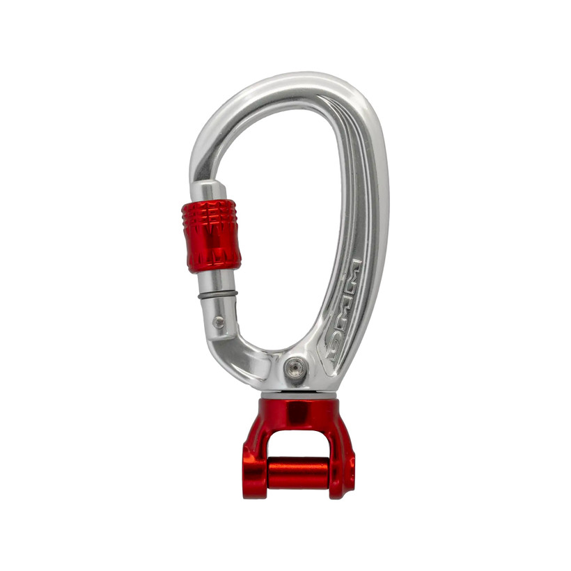 Active slide of DMM XSRE Swivel Screwgate 11mm Yoke Carabiner