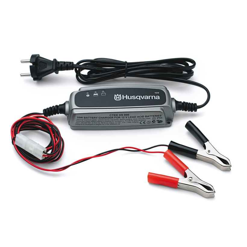 Husqvarna BC0.8 Ride-On Mower Battery Charger