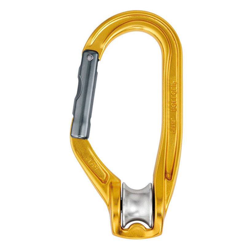 Petzl ROLLCLIP Pulley Pushgate Carabiner