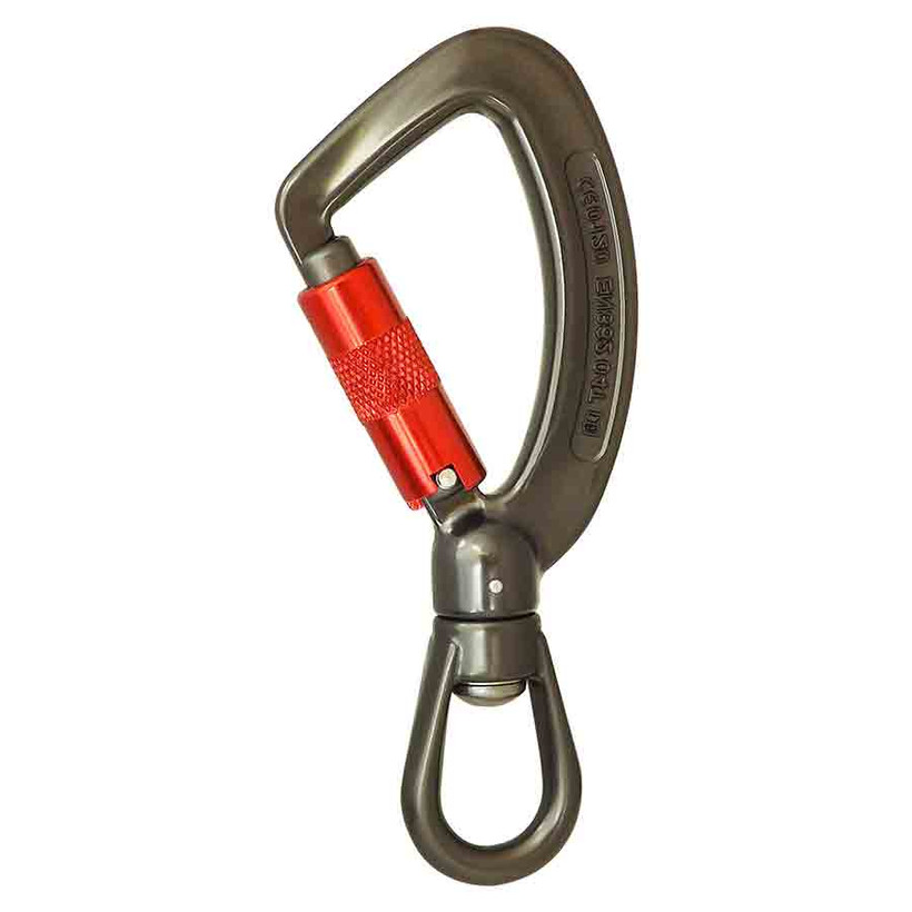 Active slide of ISC Swivel Eye 3-Way Carabiner