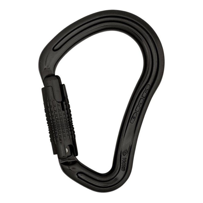 DMM Boa Locksafe 3 Way Carabiner - Matt Grey