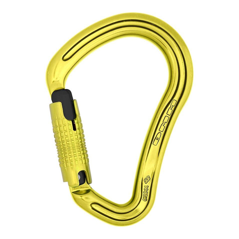 DMM Boa Locksafe 3 Way Carabiner - Lime Green