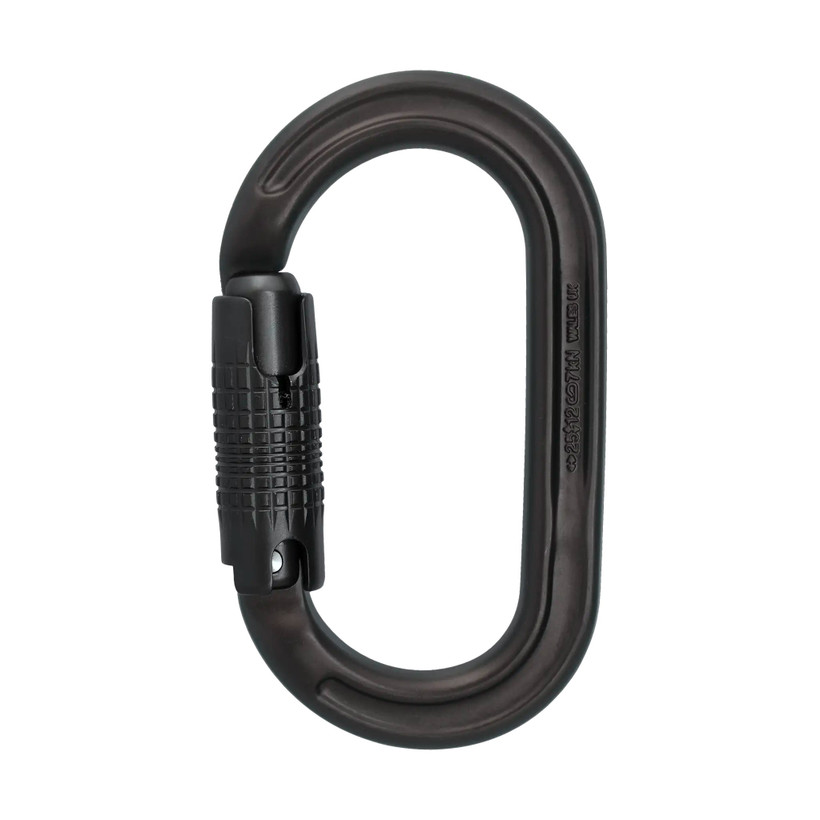 Active slide of DMM Ultra O Locksafe 3 Way Carabiner - Matt Grey