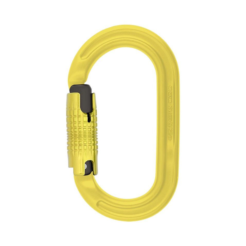 DMM Ultra O Locksafe 3 Way Carabiner - Lime