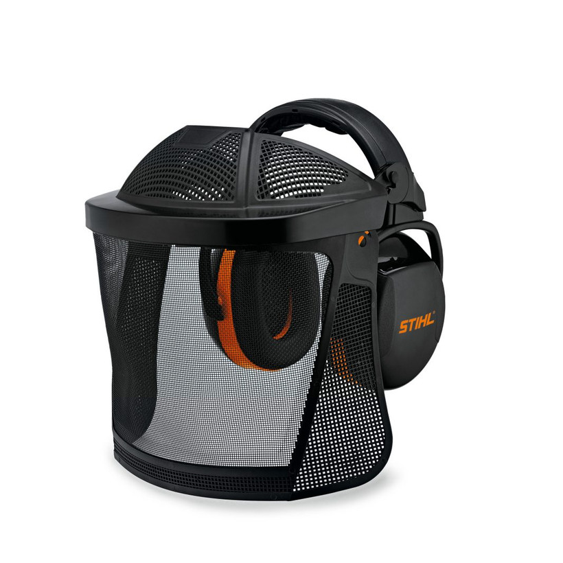 Active slide of Stihl Face / Ear Protection Nylon Mesh Visor