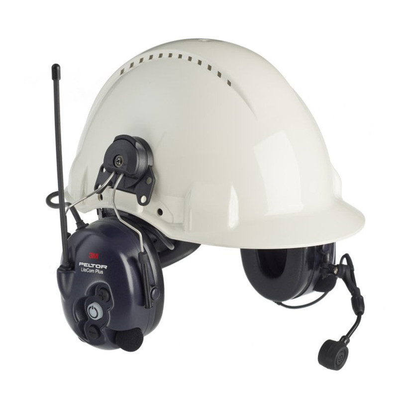 3M Peltor Litecom Plus Helmet Mounted Ear Defenders