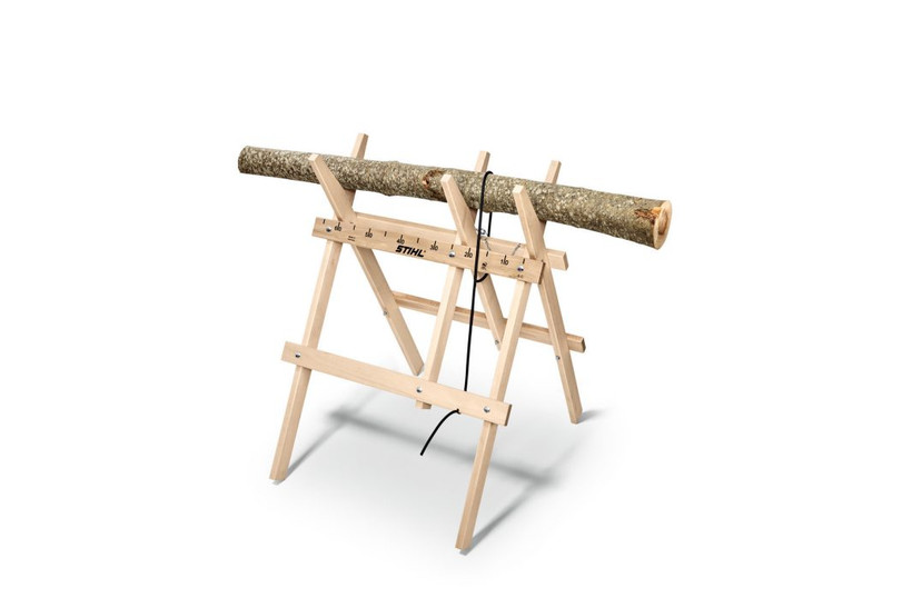Active slide of Stihl Wooden Sawhorse