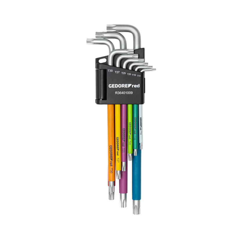 Active slide of Gedore Offset Screwdriver Set TX T10-50 (9pcs)