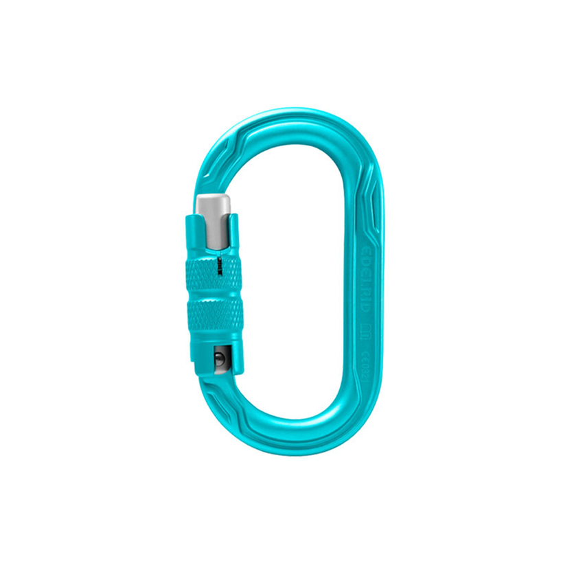 Edelrid 2500 Oval Power 3 Way Carabiner - Ice Mint