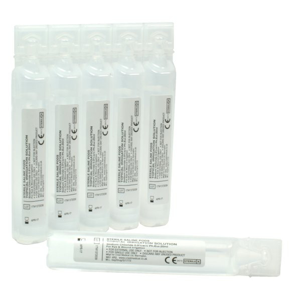 Sterile Eye and Wound Wash - Singles