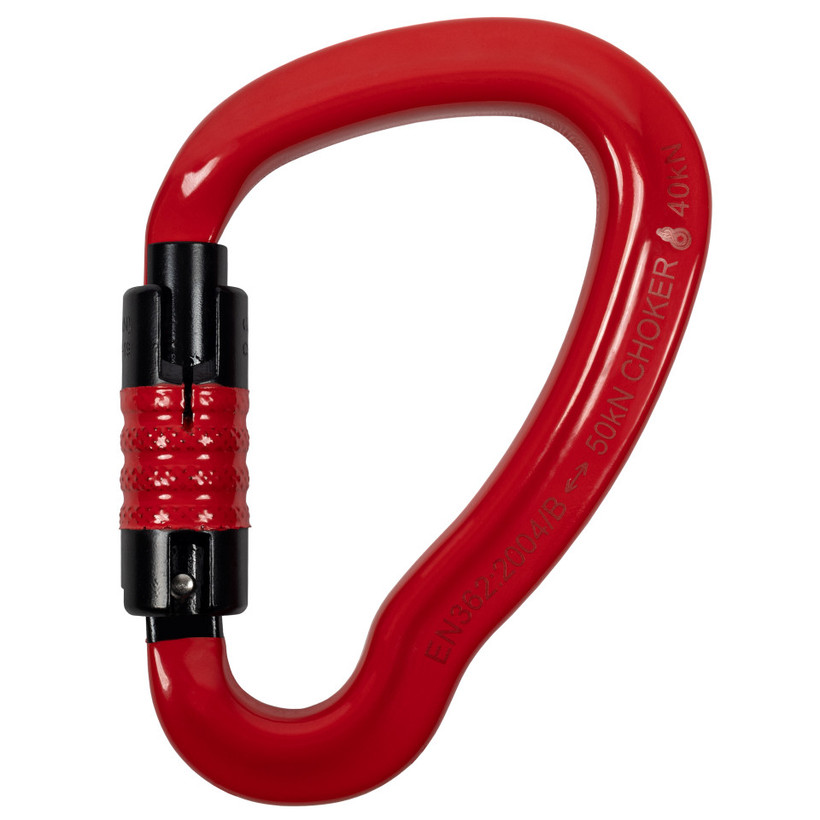 At Height K30TA The Choker Steel 3 Way Carabiner - Red