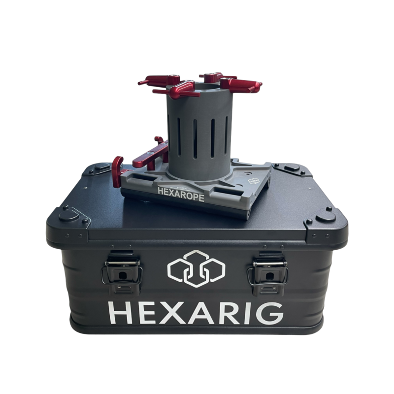 Active slide of Hexarope HEXARIG - Premium Set, Complete Rigging Bollard