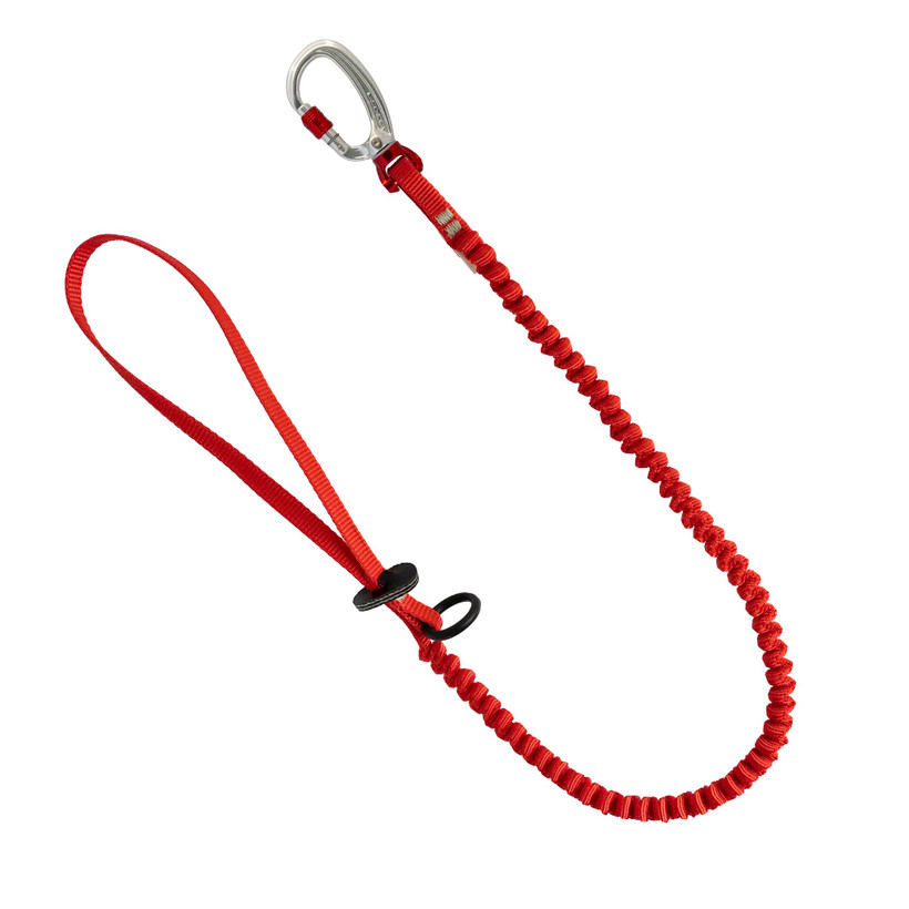 Active slide of DMM TLC Tool Strop / Lanyard with Ring and XSRE Lock Swivel Large Loop