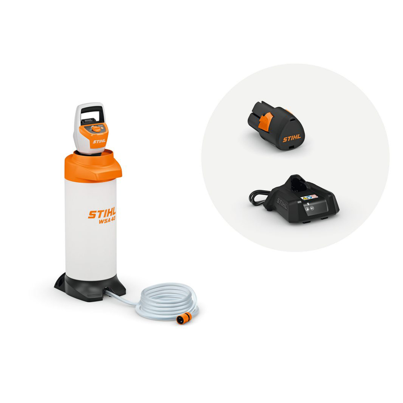 Active slide of Stihl WSA 40 Battery Pressured Water Container Kit 1