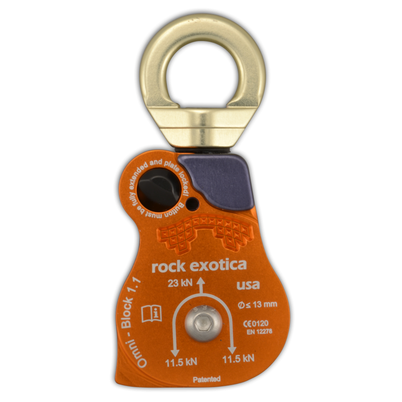 Rock Exotica 13mm Omni Block 1.1 Single Pulley