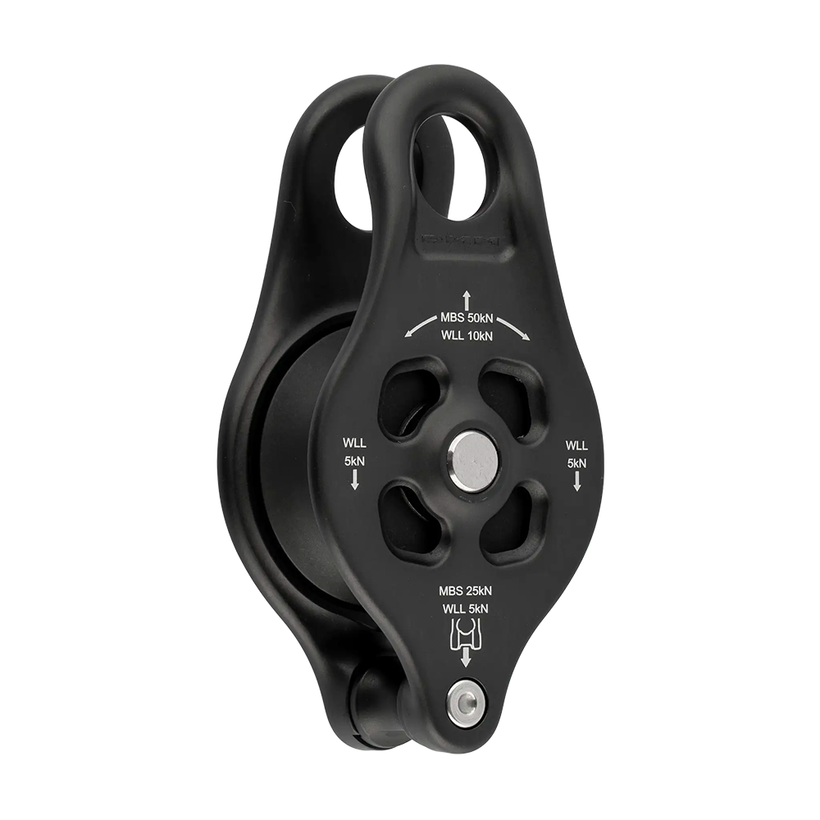 DMM 16mm Pinto Rig 2 Pulley - Matt Grey