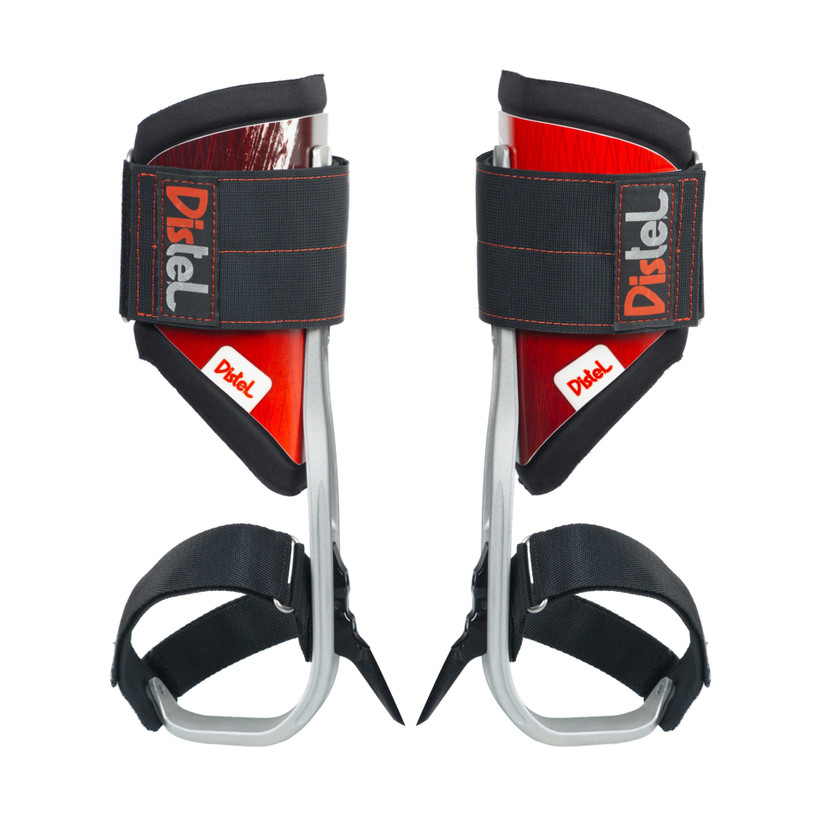 Distel Aluminium 3.1 Climbing Spurs / Spikes - Velcro Straps