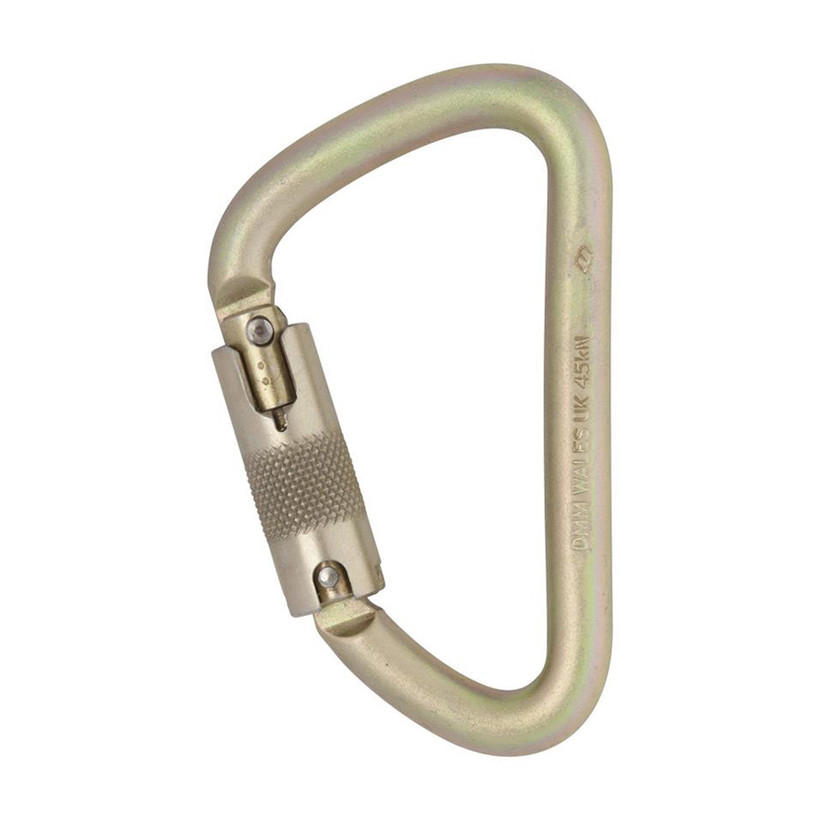 DMM Klettersteig Steel 2 Way Kwiklock Carabiner