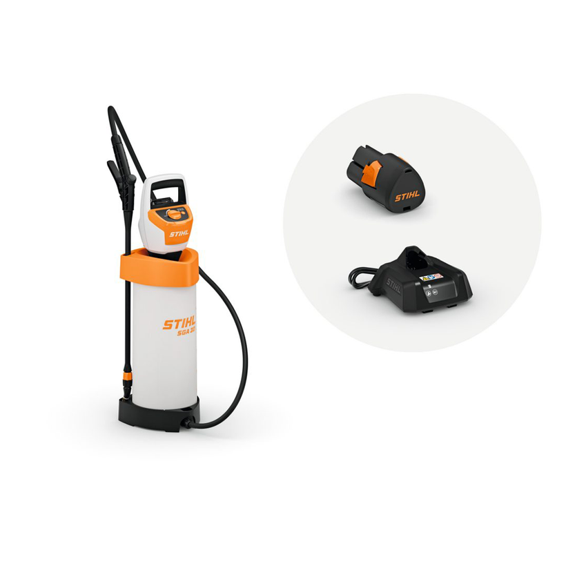 Active slide of Stihl SGA 30 Battery Sprayer - Kit 1