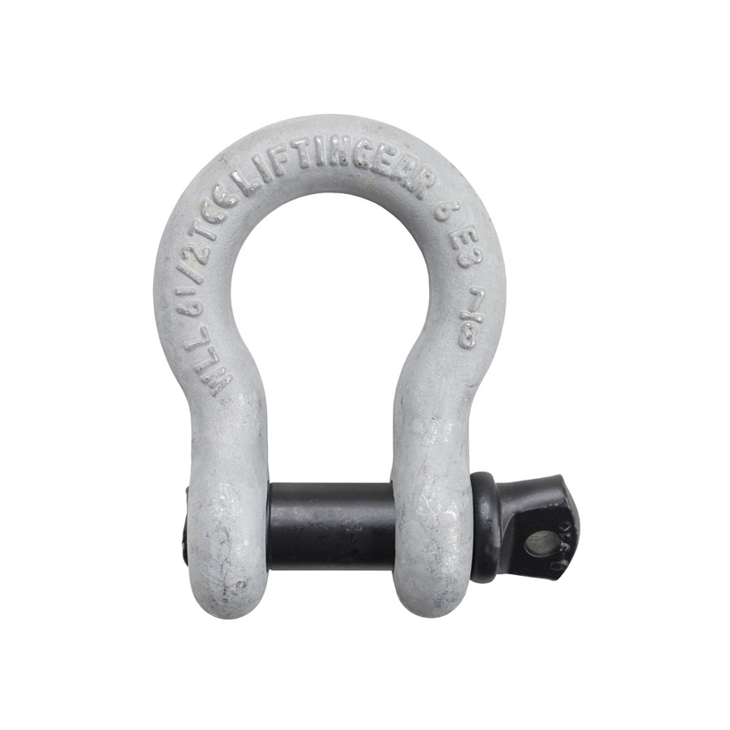 Liftingear Alloy Bow Shackle, Screw Pin 4.75ton