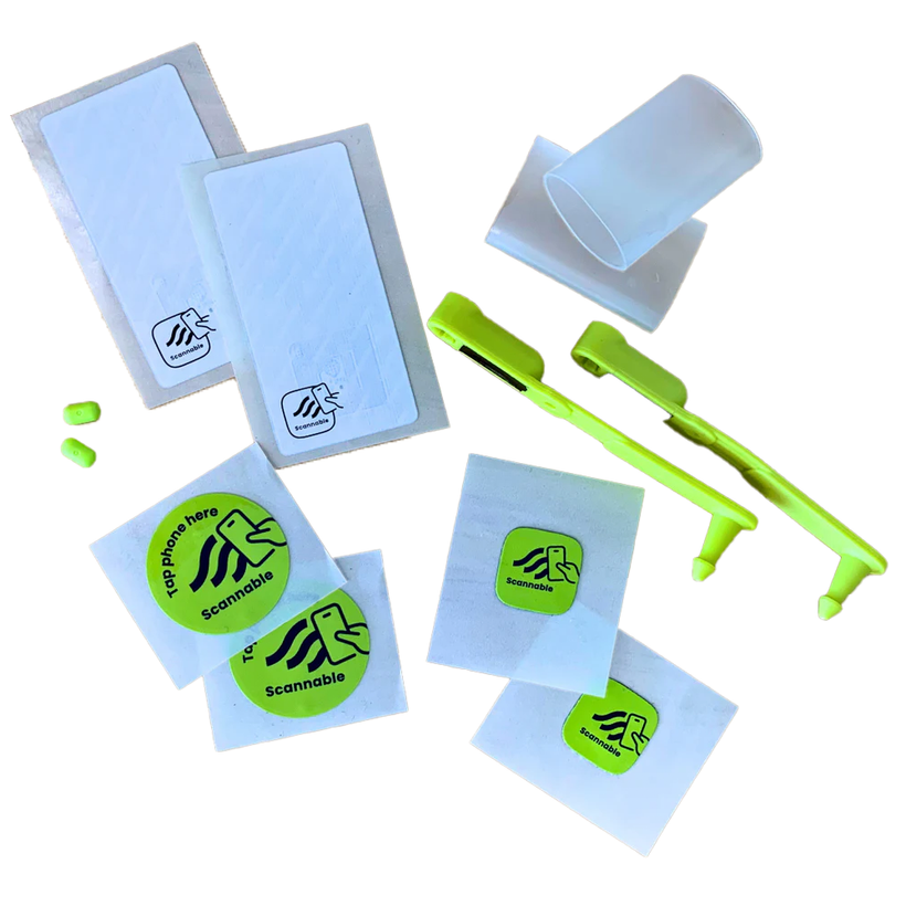 Scannable NFC Tag Pack - Sample Pack v2 (10 Tags)
