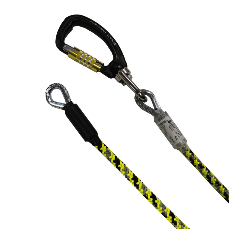 Courant Bumblebee Wirecore Flipline Twister Carabiner 5m