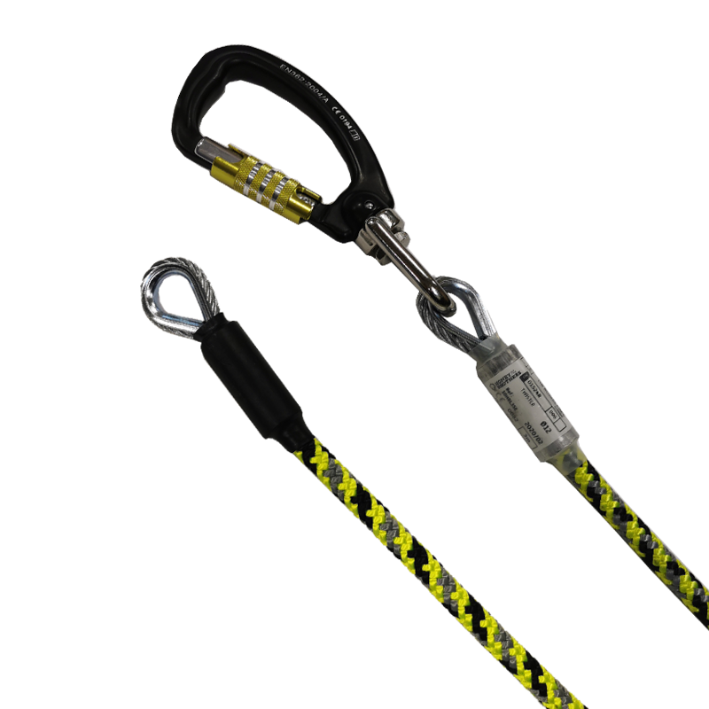 Courant Bumblebee Wirecore Flipline Twister Carabiner 5m