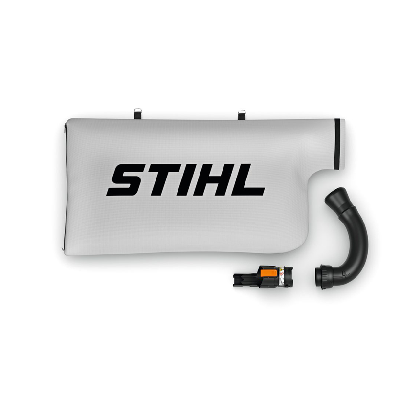 Active slide of Stihl SHA 56 Collection Bag Attachment Set