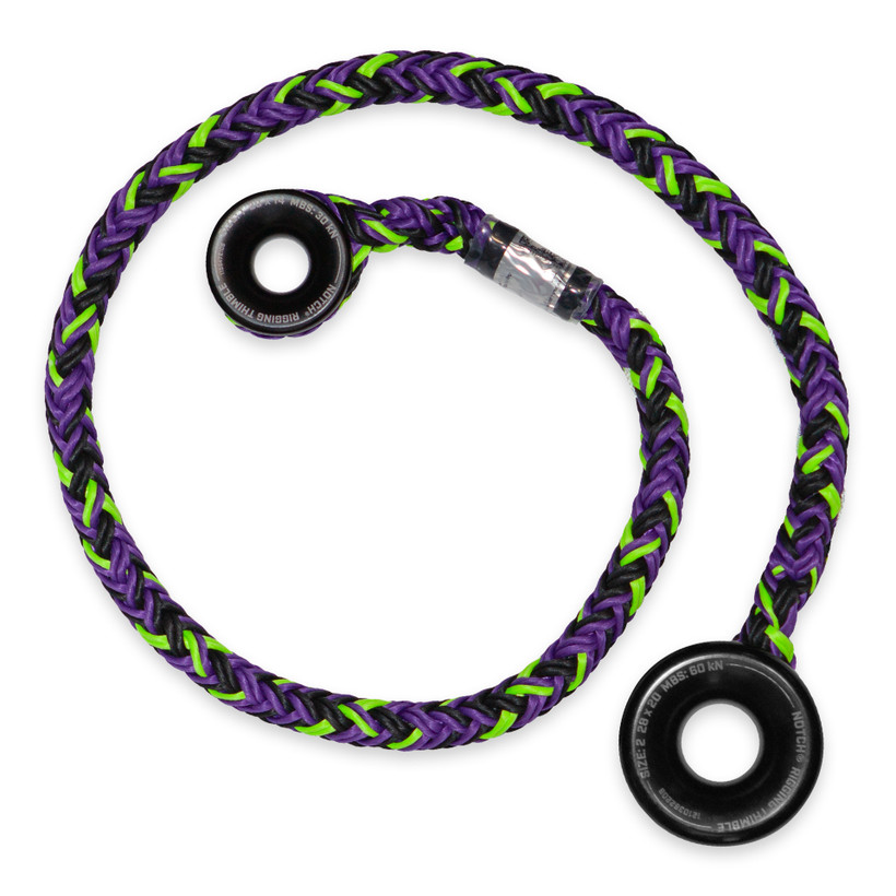 Rope Logic 1m 12mm Sterling Streaked Retrievable Rig and Ring