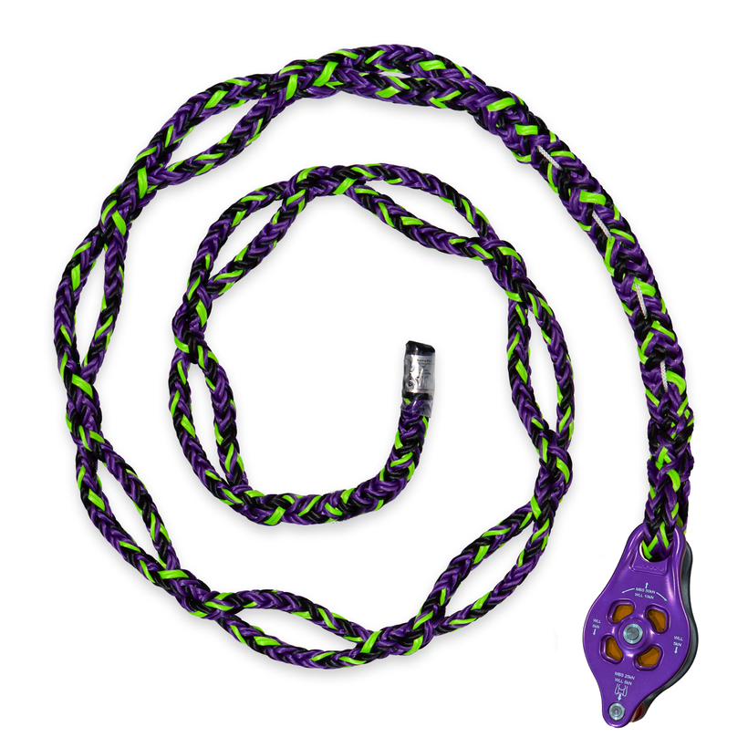 Rope Logic 1.5m 12mm Sterling Streaked Ultra Sling with Pinto Rig 2