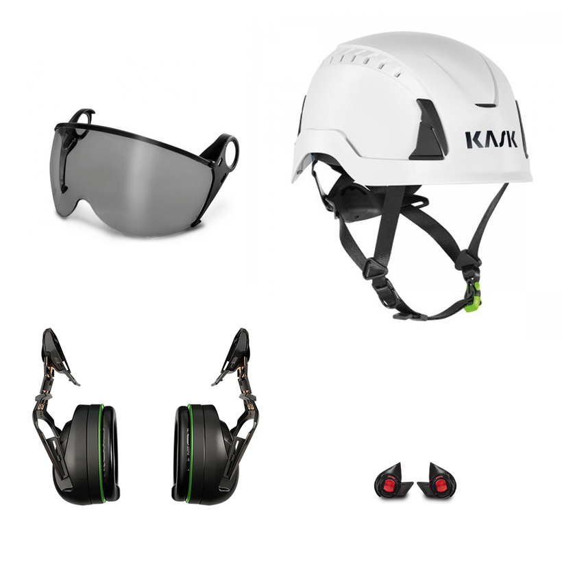 Kask Primero PL Pilot Smoke Visor Helmet Combination - 31SNR
