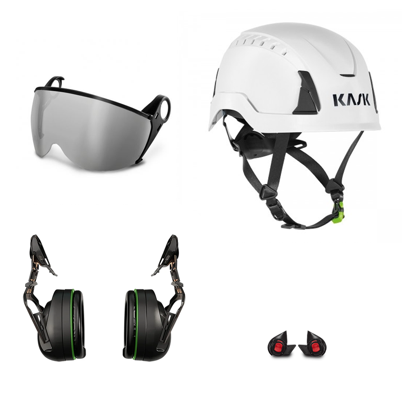 Kask Primero PL Pilot Silver Mirror Visor Helmet Combination - 31SNR
