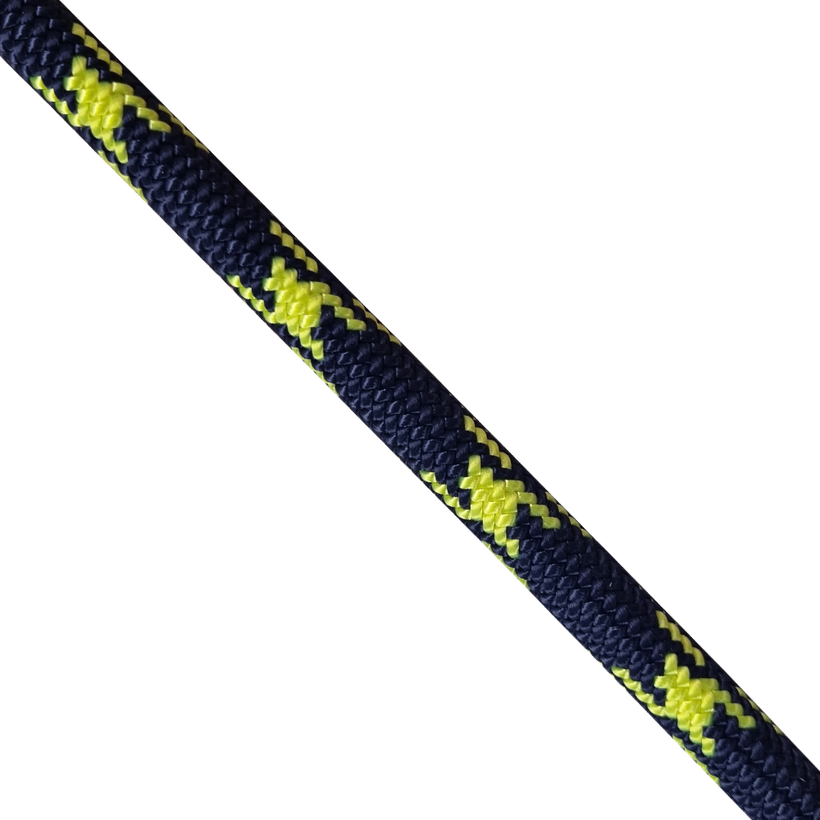 Liros Safe Plus Static Marine/Yellow 11.5mm Access / Climbing Rope - No Splice