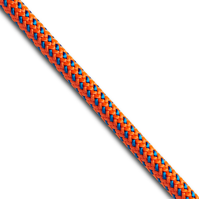 Teufelberger Tachyon Orange/Blue 11.5mm Climbing Rope - No Splice