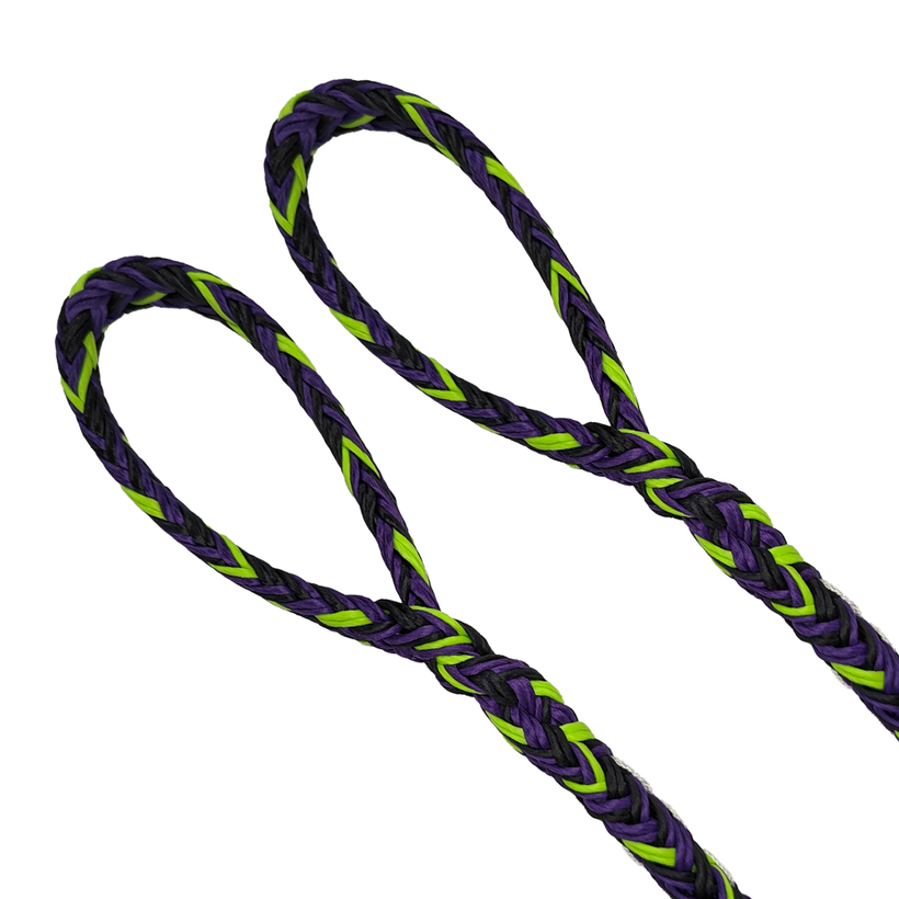 Sterling Streaked Hollow Braid 1/2" - 12.7mm Rigging Rope  - 2 Splice