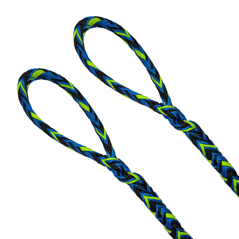 Sterling Streaked Hollow Braid 5/8" - 15.9mm Rigging Rope  - 2 Splice