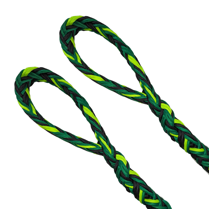 Active slide of Sterling Streaked Hollow Braid 7/8