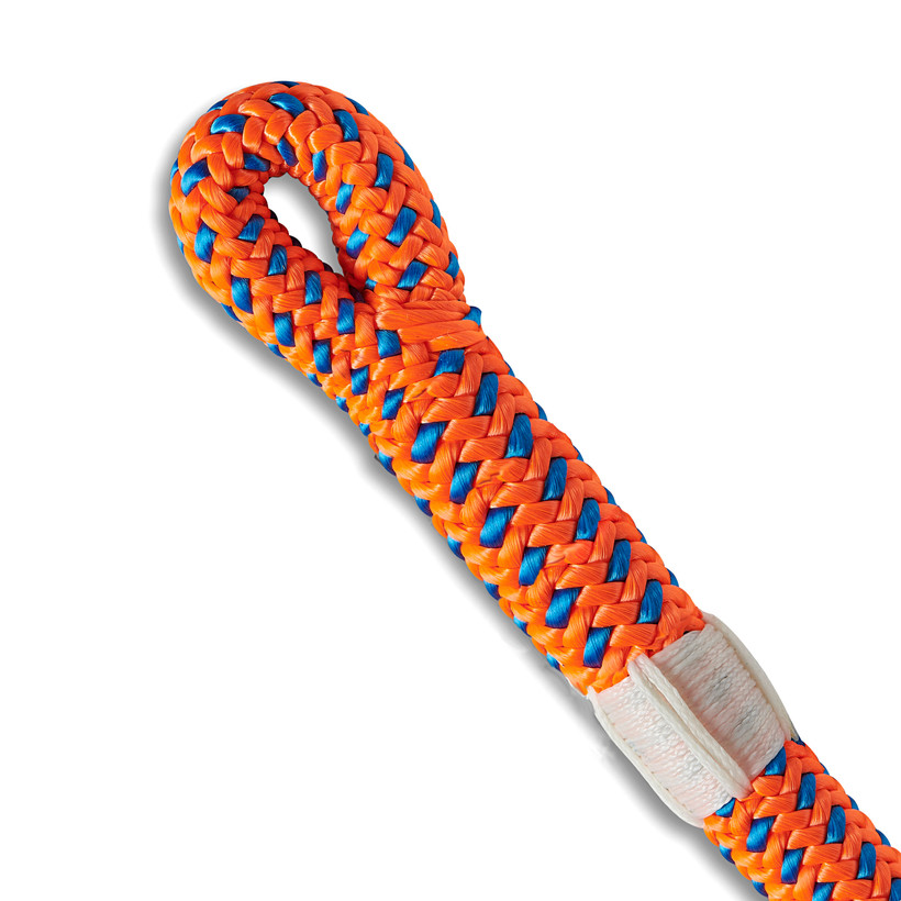Teufelberger Tachyon Orange/Blue 11.5mm Climbing Rope - 1 Splice