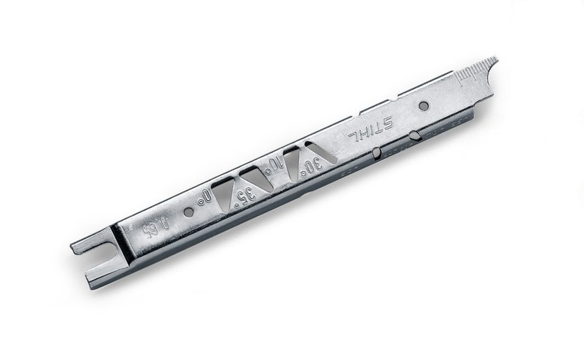 Active slide of Stihl Depth Gauge Tool