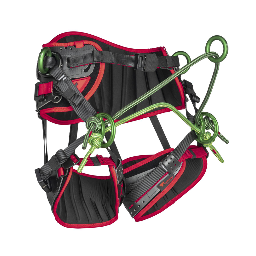 Active slide of Teufelberger treeMOTION Pro X Climbing Harness