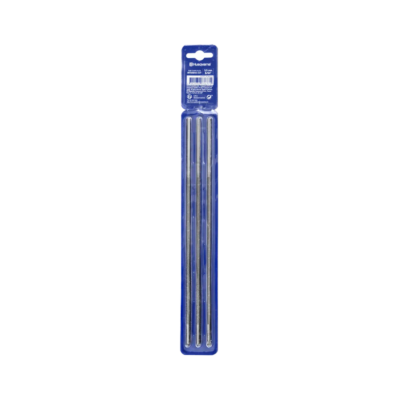 Active slide of Husqvarna Chainsaw Sharpening Intensive Round Files - 3 Pack