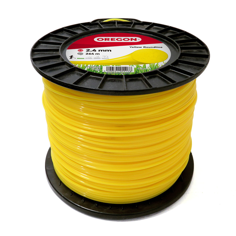 Oregon Yellow Roundline Strimmer Line 2.4mm