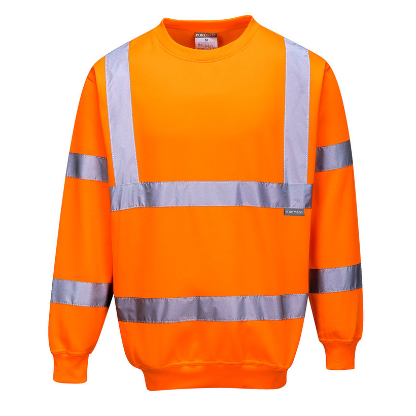 Portwest Sweatshirt - Hi-Vis Orange