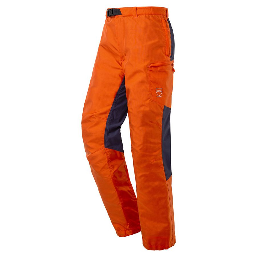 Mont-Bell Protection Light Logger Type A Chainsaw Trousers - Orange