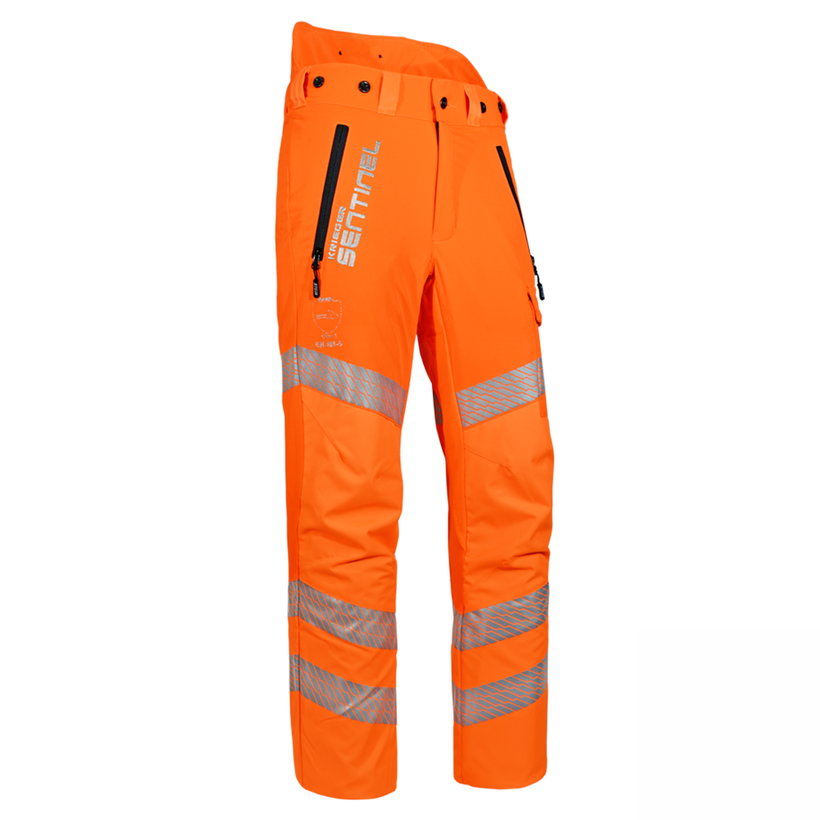 Stein Sentinel Type C Chainsaw Trousers - Hi-Viz Orange