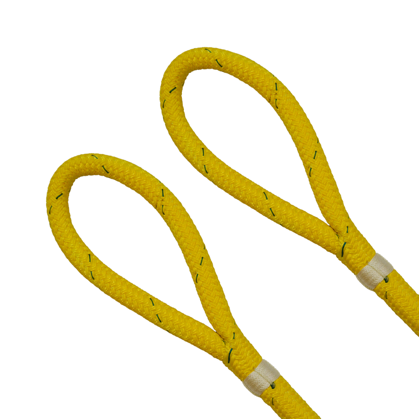Active slide of Samson Stable Braid Yellow - 16mm - 2 Splice