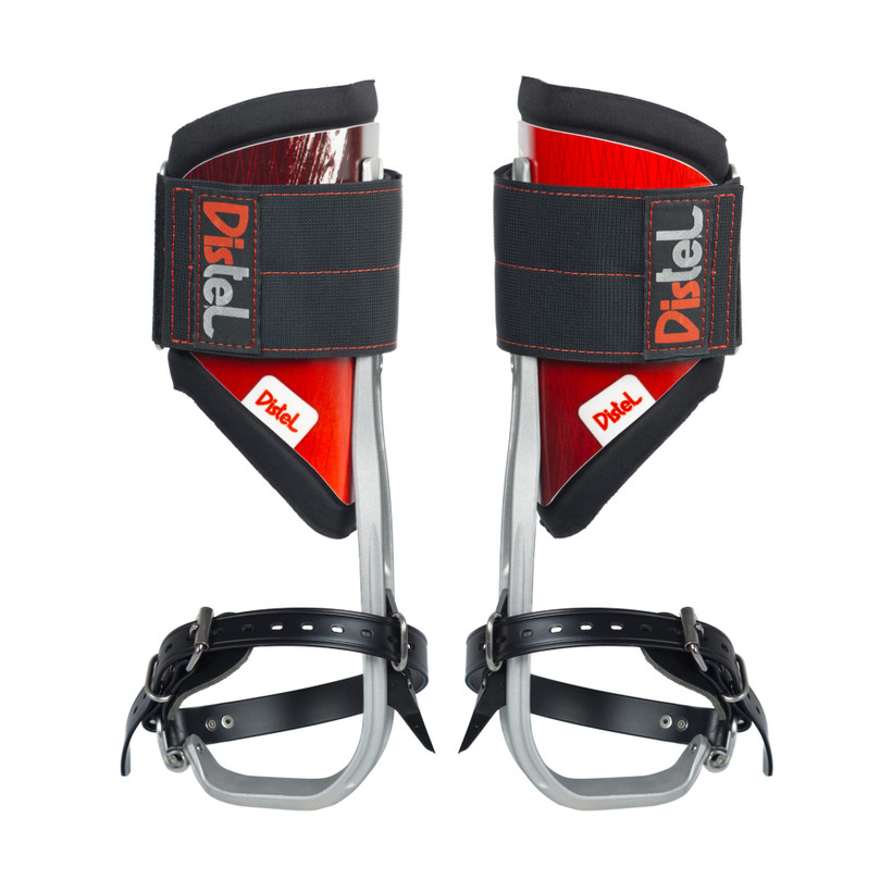 Distel Aluminium 3.1 Climbing Spurs / Spikes - Leather Straps