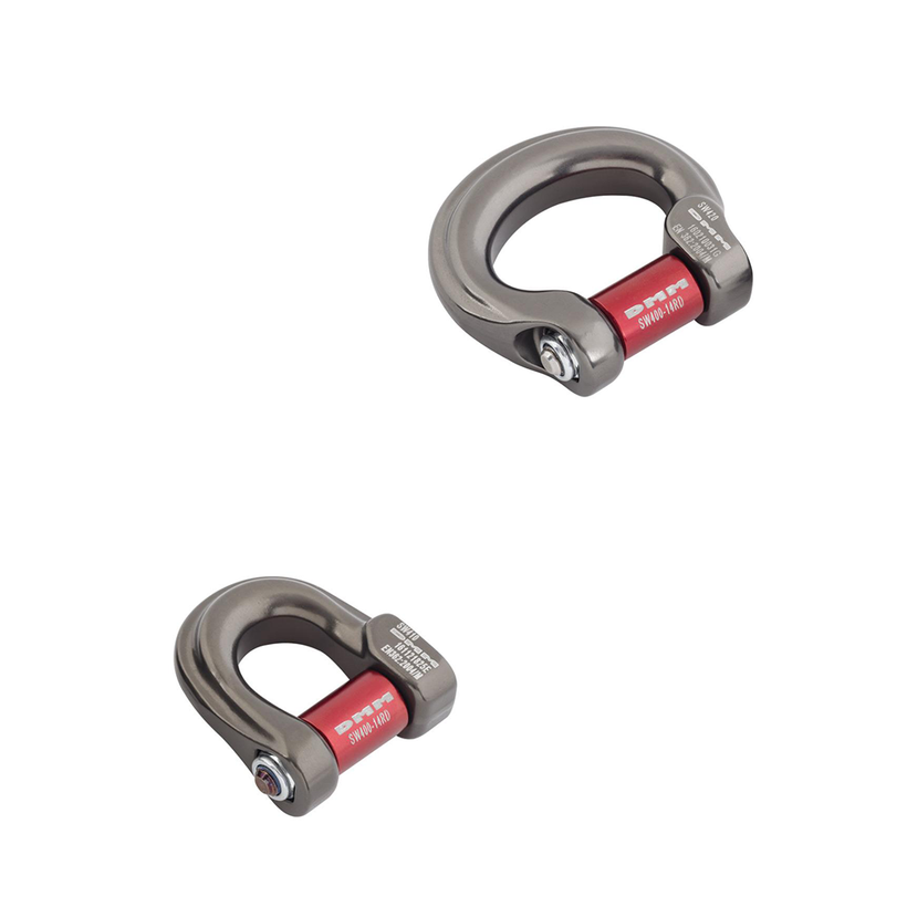 Active slide of DMM Compact Shackle Titanium