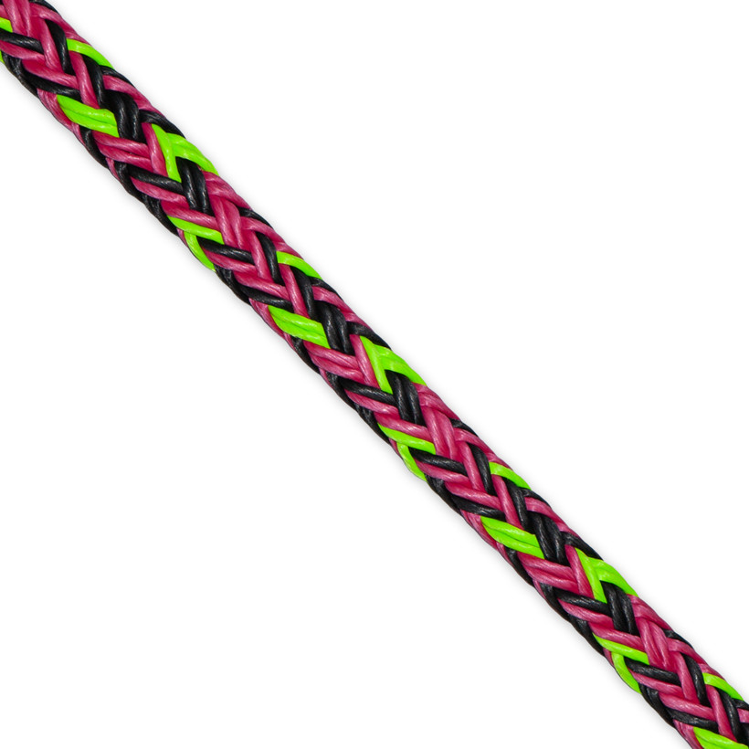Sterling Streaked Hollow Braid 3/4" - 19.1mm Rigging Rope  - No Splice
